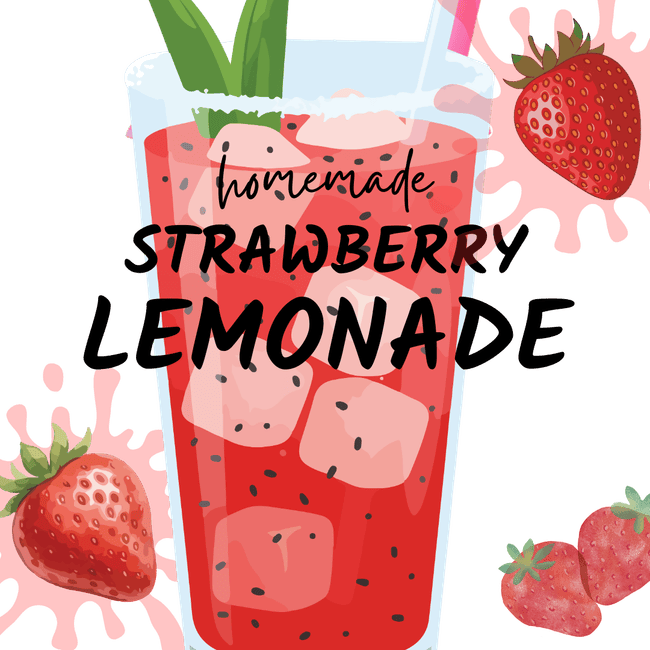 Strawberry Lemonade (16 oz) from Bailey Seafood in Buffalo, NY