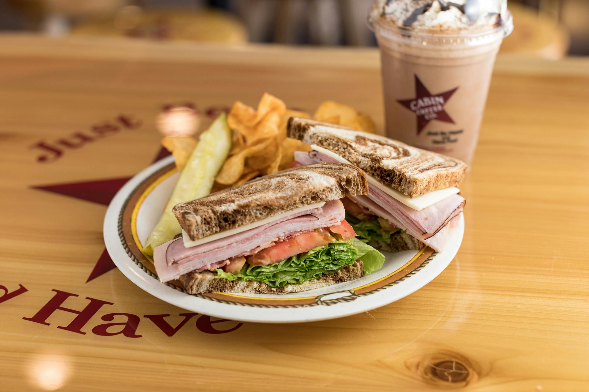 #5 Cabin Club Sandwich from Cabin Coffee Co. in Altoona, WI