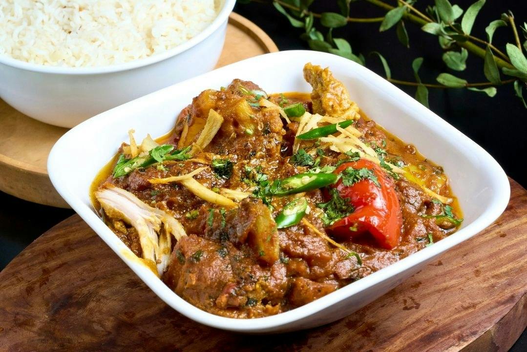 Kadai Chicken from Rock N Grill Indian Authentic Cuisine & Bar in Round Rock, TX