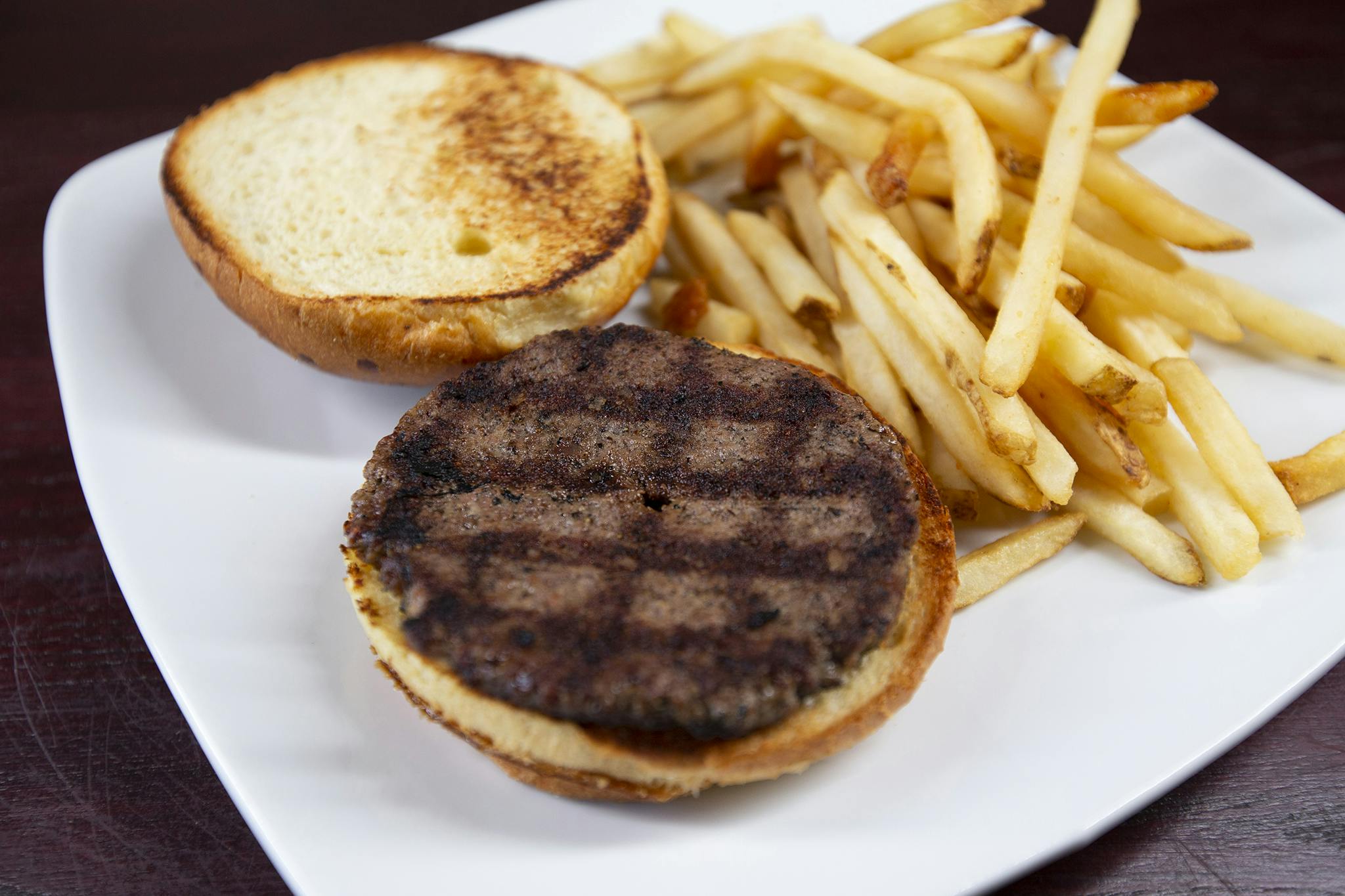 The Rookie Burger from Firehouse Grill - Chicago Ave in Evanston, IL