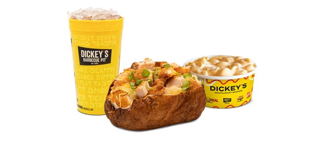 Giant Pit-Smoked Crispy Chicken Baker Combo from Dickey's Barbecue Pit - Harrison Ave in Butte, MT