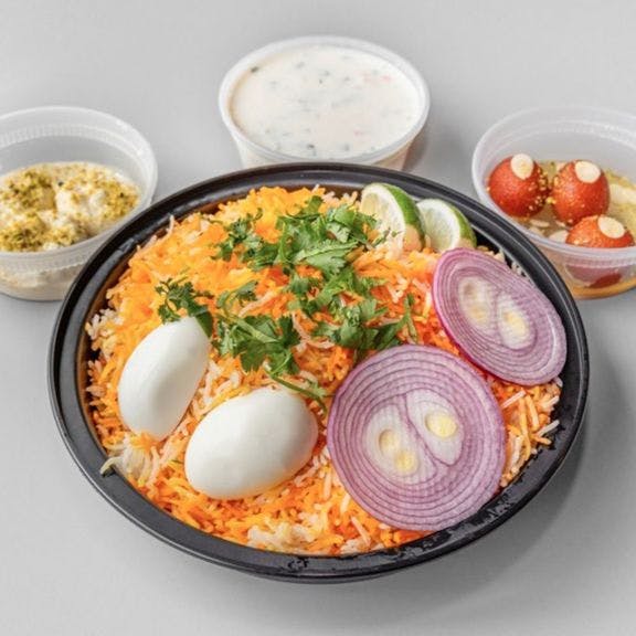 Goat Dum Biryani Family Pack from Noor Biryani Indian Grill in Suffern, NY