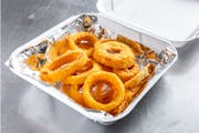 Onion Rings from Gyro Hut in Waterloo, IA