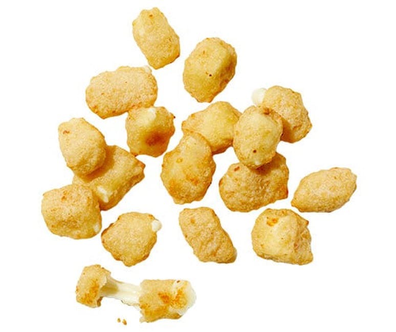 WI Beer Battered Cheese Curds from Toppers Pizza: Madison West in Madison, WI