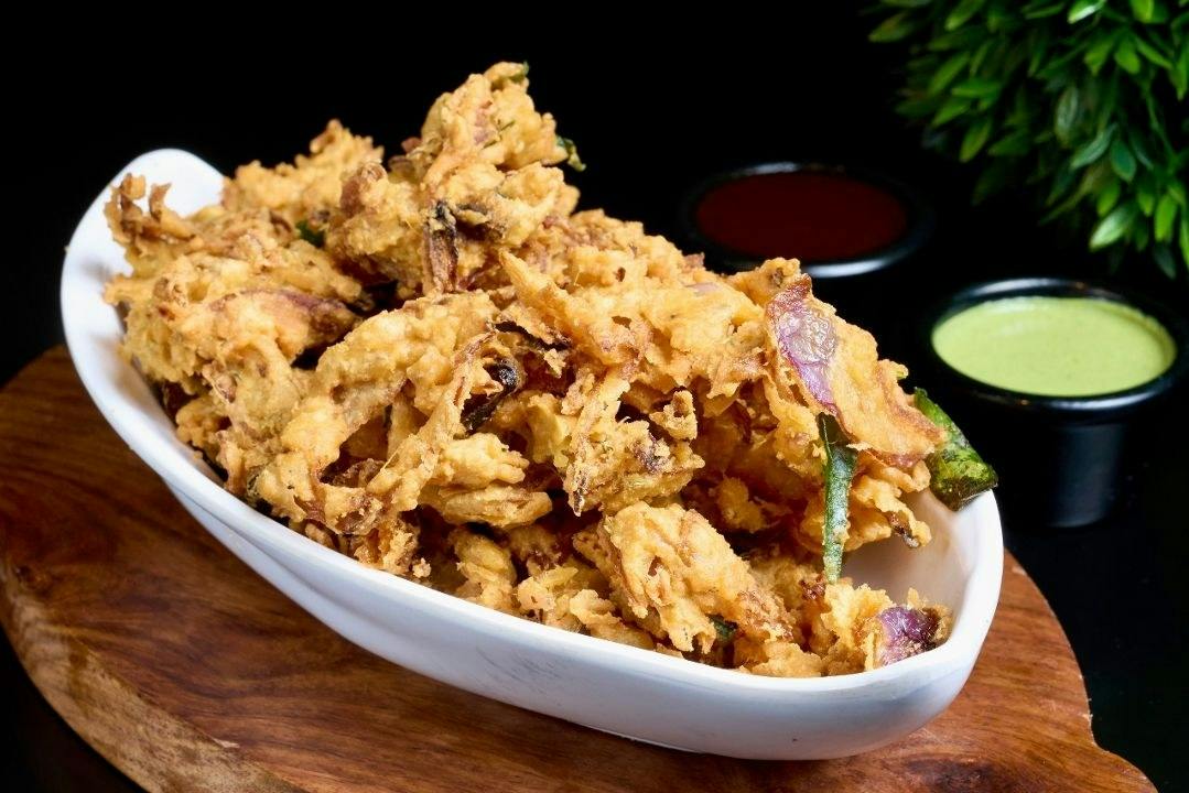 Onion Pakoda from Rock N Grill Indian Authentic Cuisine & Bar in Round Rock, TX