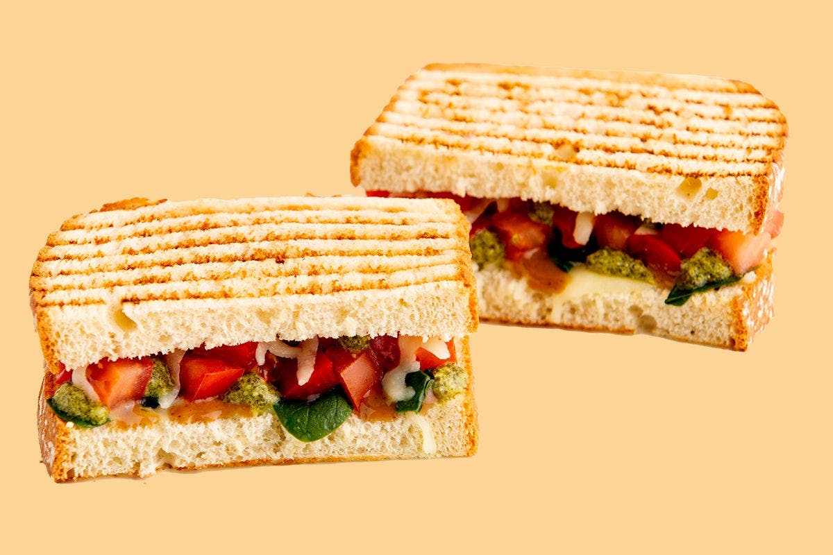 Tomato Mozzarella 'N Basil Panini Melt from Saladworks - Sproul Rd in Broomall, PA