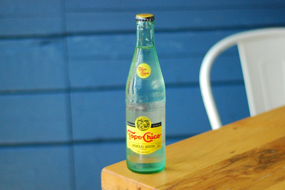 topo chico agua mineral from Bartaco - Hilldale in Madison, WI
