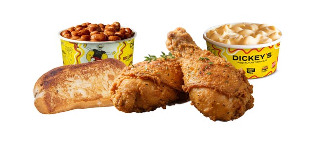 2pc Southern Fried Chicken Plate from Dickey's Barbecue Pit - W Ave K in Lancaster, CA