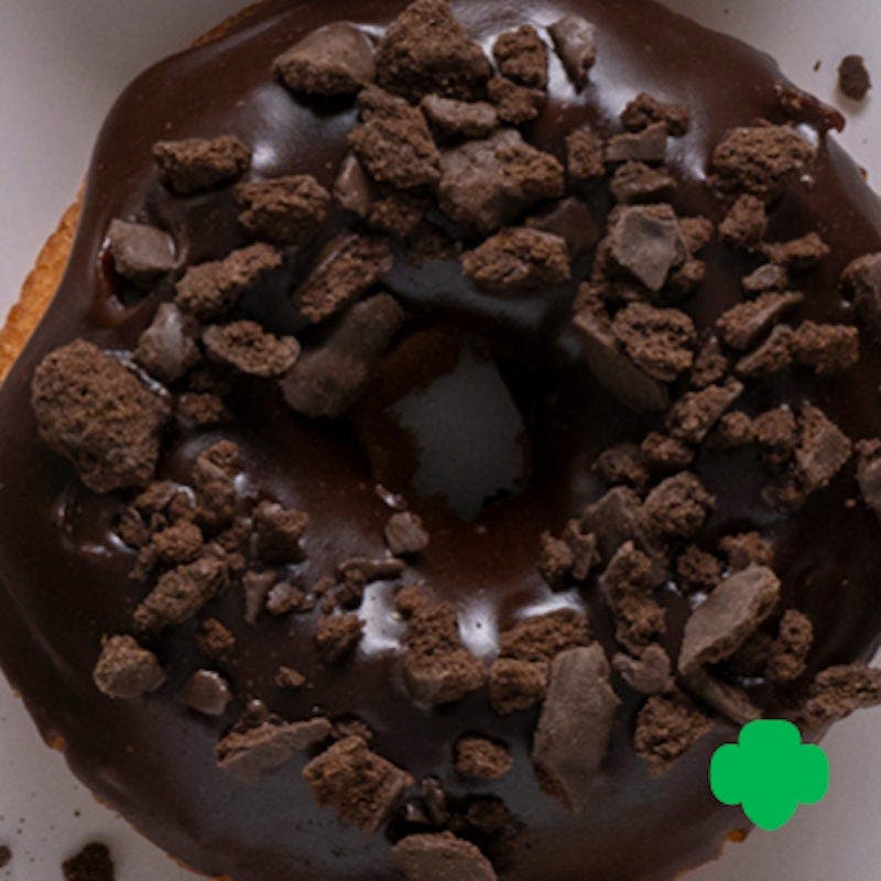 Double Chocolate Thin Mints from Duck Donuts Madison in Madison, WI