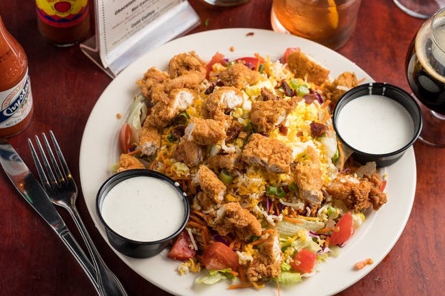 Fried Chicken Salad from Crescent City Grill in Hattiesburg, MS