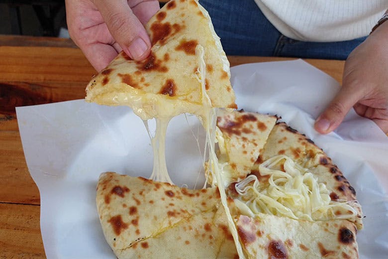 Cheese Naan from Star Of India Tandoori Restaurant in Los Angeles, CA