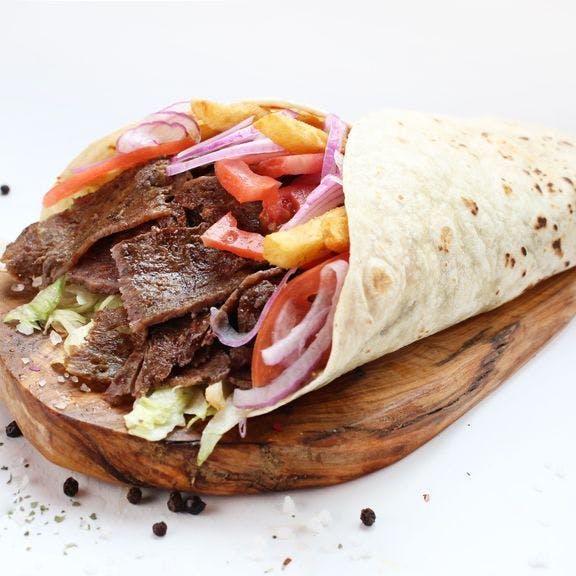 The Turk Wrap from DoneRight Doner Kebab in Hoboken, NJ