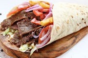 The Turk Wrap from DoneRight Doner Kebab in Hoboken, NJ