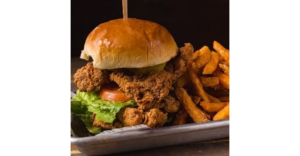 Chicken Burger With Fries from Million's Crab Boiled Seafood in Ashwaubenon, WI