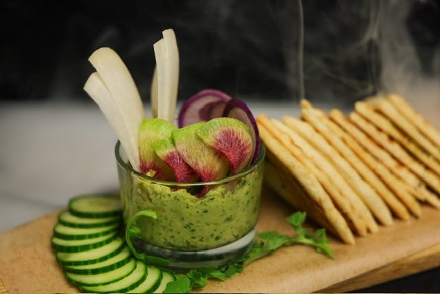 Edamame Hummus from The Bottle Room in Green Bay, WI