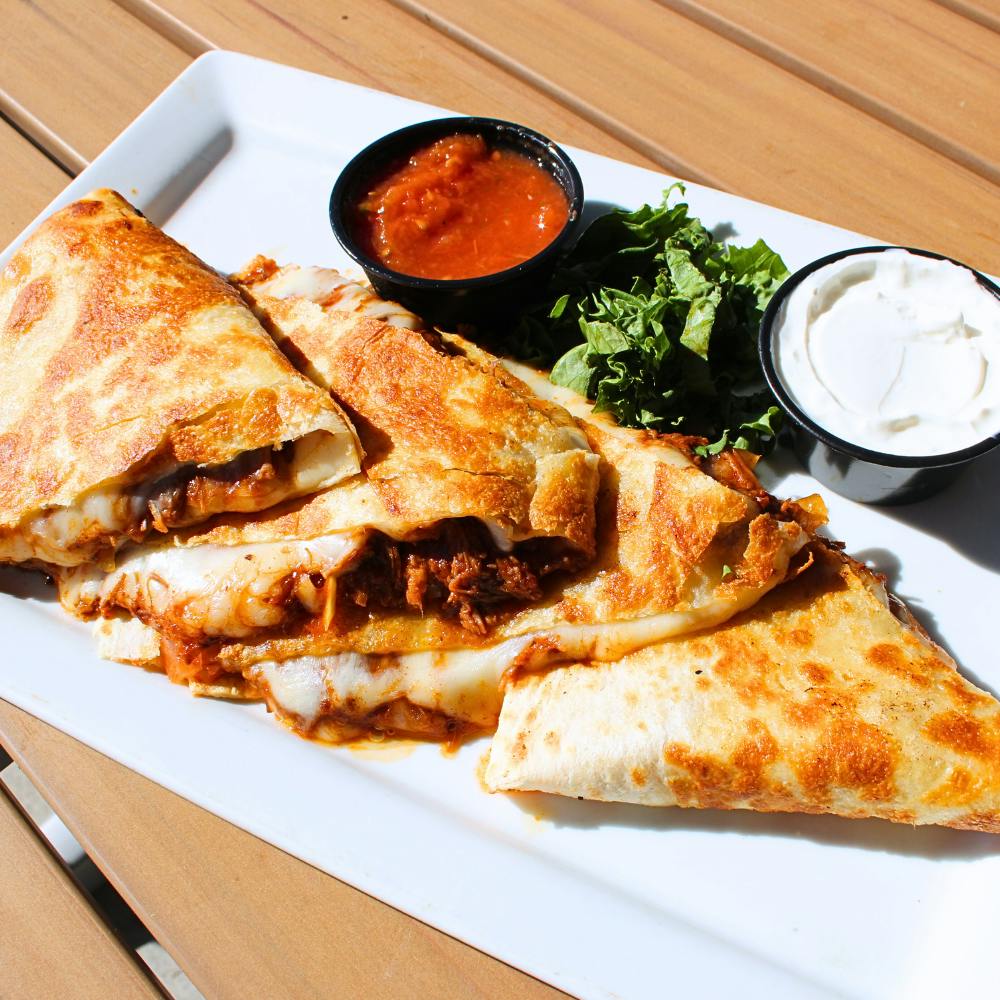 Quesabirria from Holidays Pub & Grill in Appleton, WI