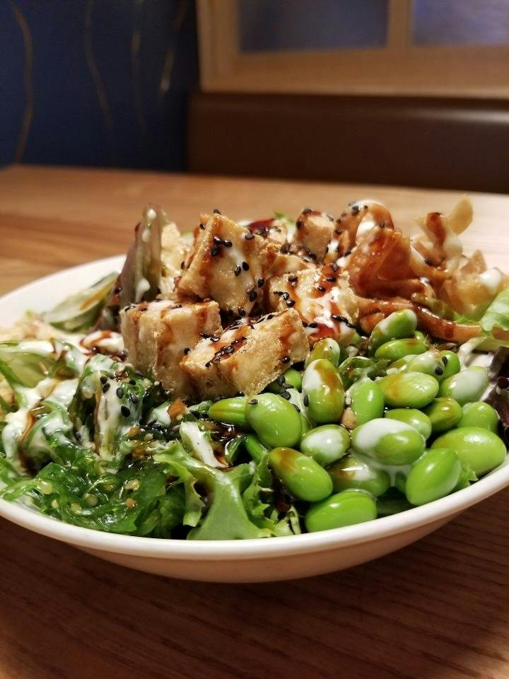 Tofu Poke Bowl from Tavernakaya in Madison, WI
