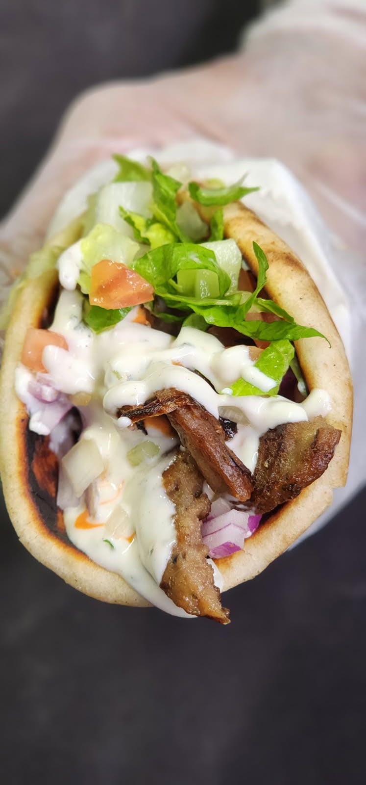 Lamb Gyros from HalalFlame - N Broad St in Meriden, CT