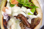 Lamb Gyros from HalalFlame - N Broad St in Meriden, CT