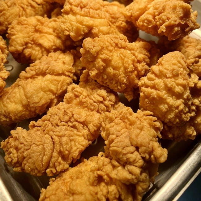 Chicken Fingers (hand breaded) from Bailey Seafood in Buffalo, NY