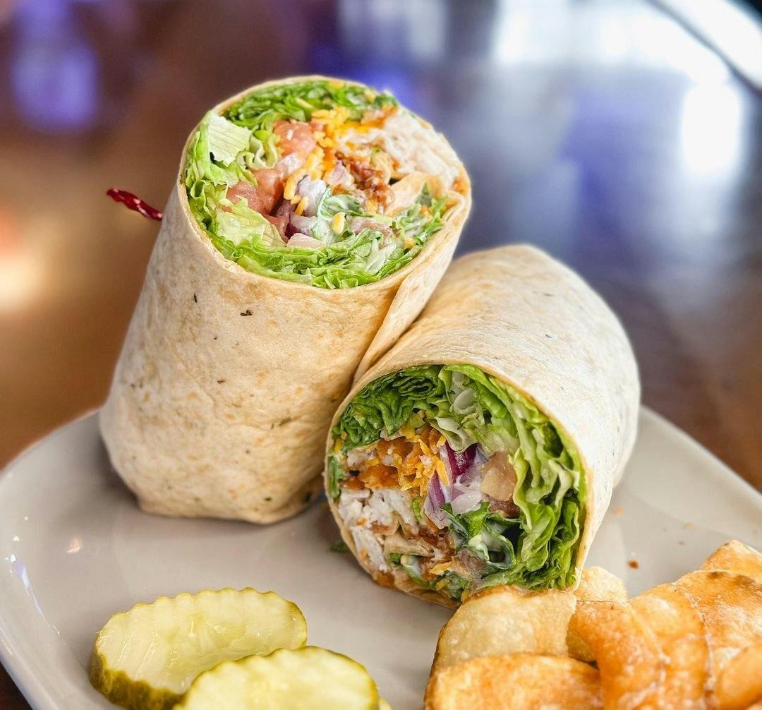Chicken Tender Wrap from Monk's Bar & Grill - Middleton in Middleton, WI
