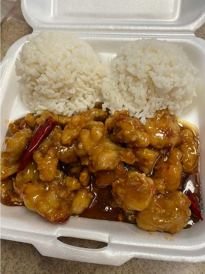General Tso's Chicken from Imperial Garden Express in Manhattan, KS
