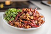 C104. Stir-fried Spicy Diced Chicken from Huan Xi in Milwaukee, WI