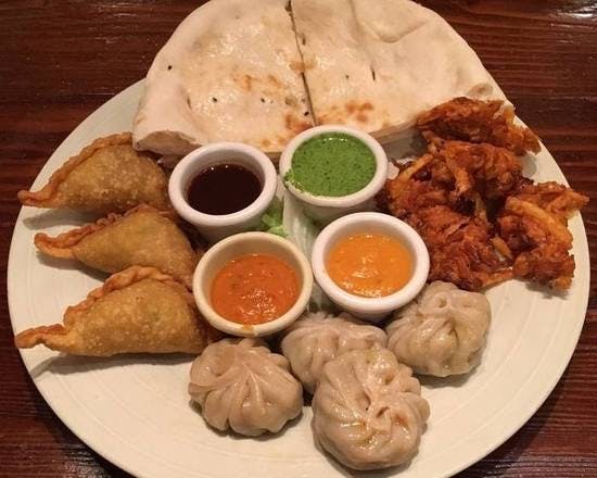 Vegetable Combination Platter from Yeti Restaurant in Davis, CA