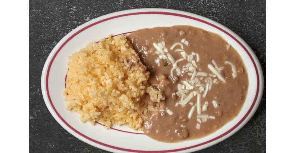 Side of Rice and Beans from El Panzon Restaurante in Madison, WI