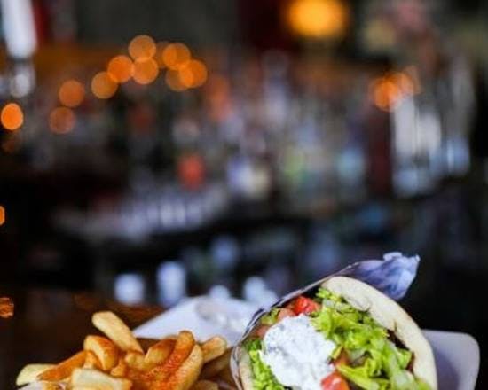 Inga*s Classic Gyro from Inga's Alpine Tavern in Denver, CO