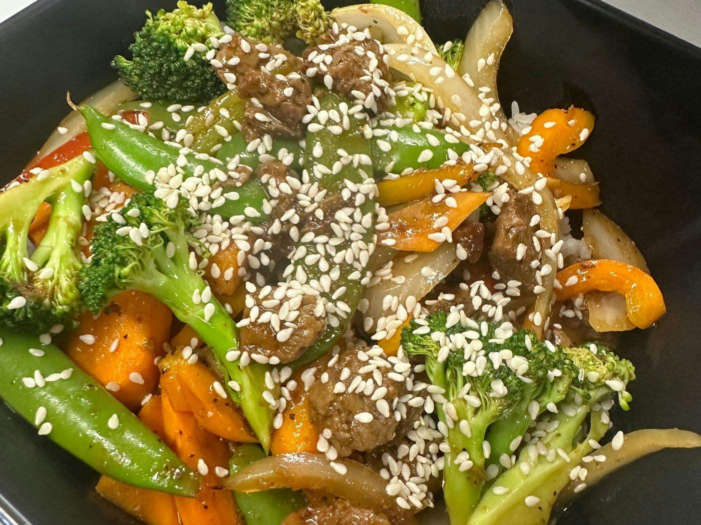 Just Veggiez Peppers Seitan from Justveggiez in Madison, WI