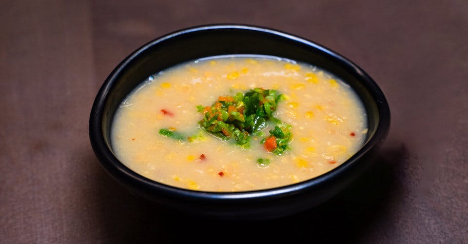 Sweet Corn Soup from Chopsey - Pan Asian Kitchen in Philadelphia, PA