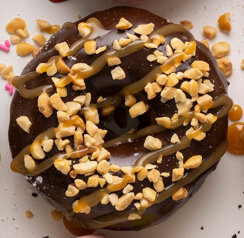 Chocolate Caramel Crunch from Duck Donuts Madison in Madison, WI