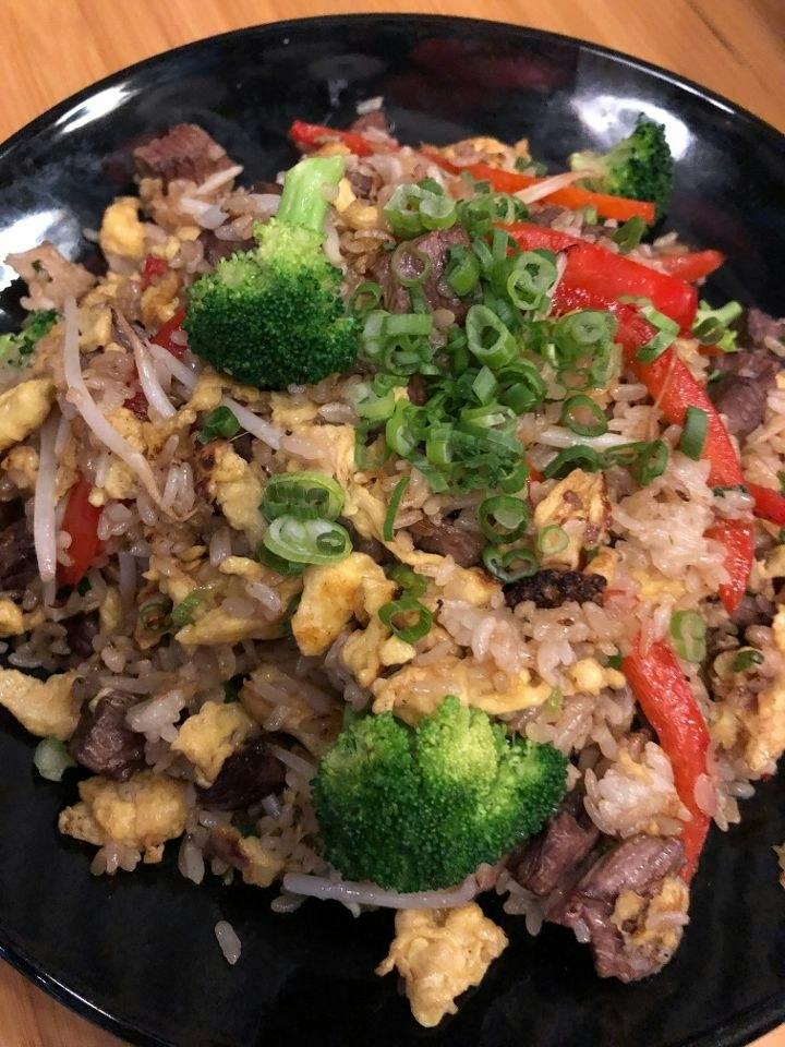 Steak Fried Rice from Tavernakaya in Madison, WI