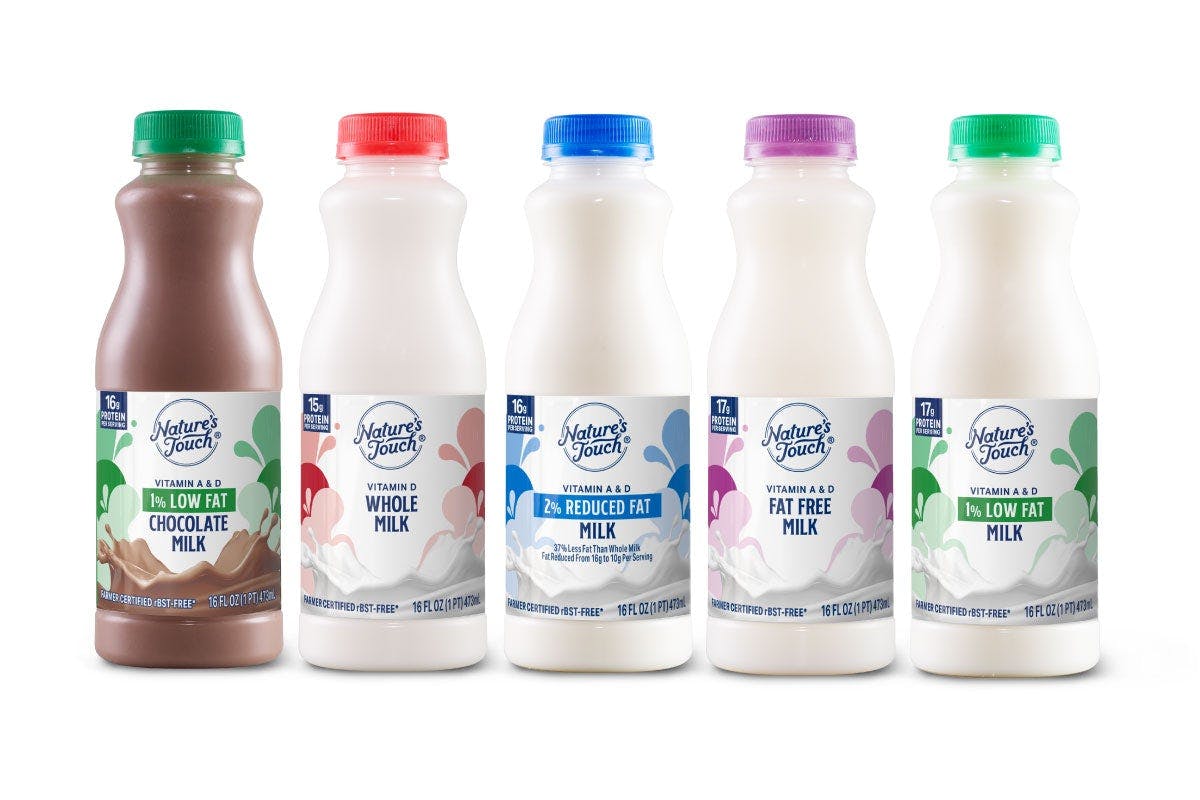 Nature's Touch Milk, Pint  from Kwik Trip - Green Bay University Ave in Green Bay, WI