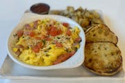 Colorado Jack Scramble from The Great Egg Restaurant in Denton, TX