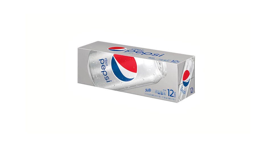 Diet Pepsi (12 pk) from Casey's General Store: Asbury Rd in Dubuque, IA