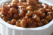 BBQ Baked Beans*** from All American BBQ in West Hills, CA