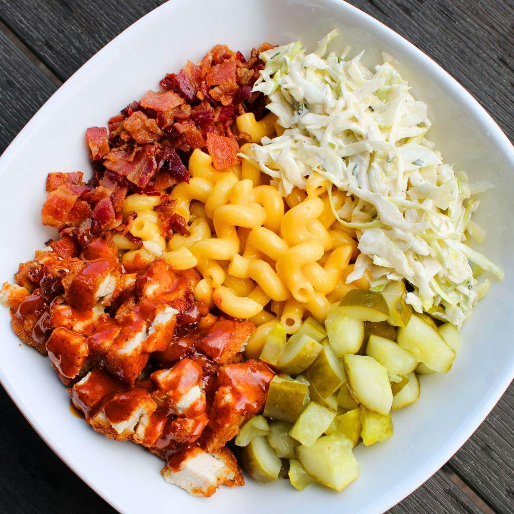 Nashville Hot Chicken Bowl from Holidays Pub & Grill in Appleton, WI