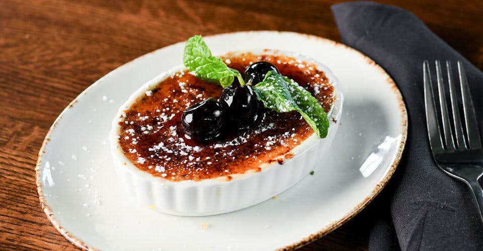 Vanilla Creme Brulee from Craftsman Table & Tap in Middleton, WI