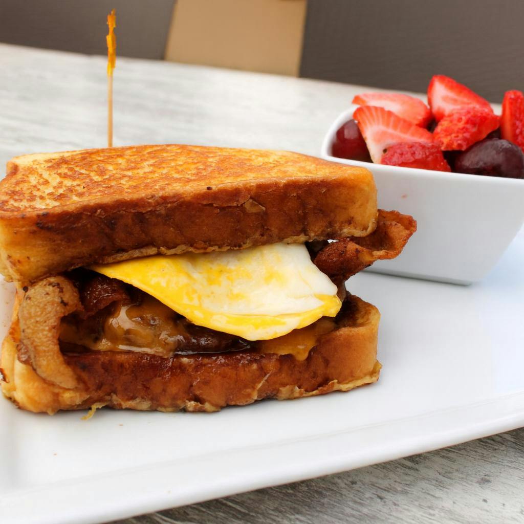 Breakfast Burger from Holidays Pub & Grill in Appleton, WI
