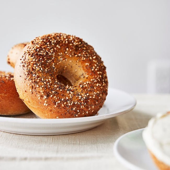 EVERYTHING BAGEL from One Mighty Mill Cafe - Exchange St in Lynn, MA