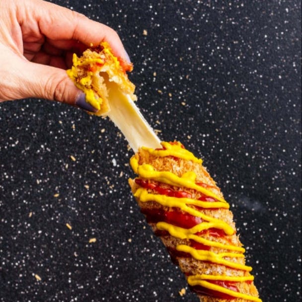 Half & half from Sweet Haus in La Crosse, WI