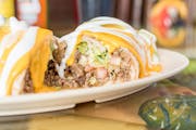 Suizo Burrito from Taqueria El Jalapeno in Madison, WI