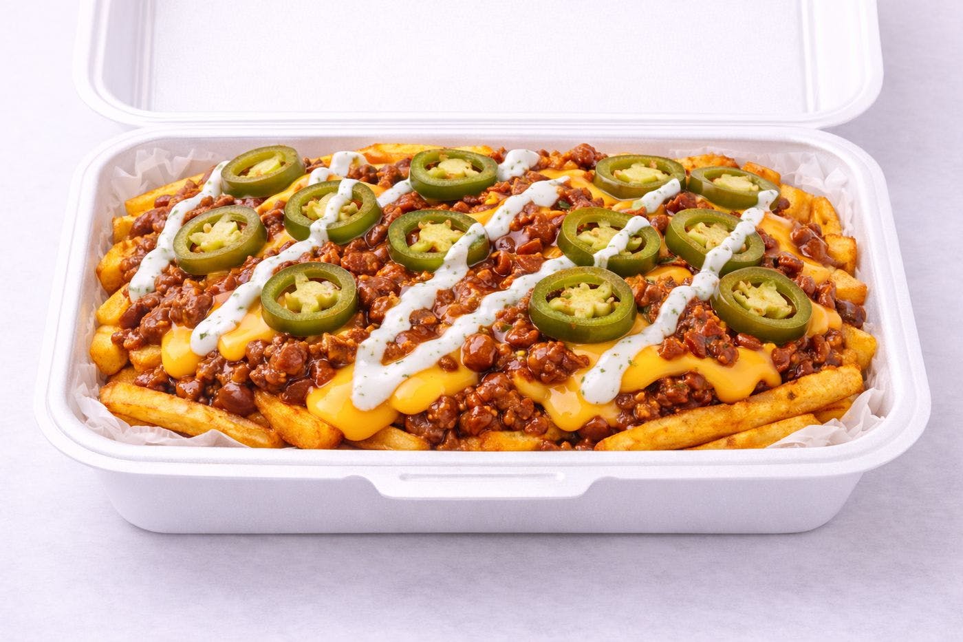 Loaded Fries from The Fatty Patty-Downtown (Food Truck) in Milwaukee, WI