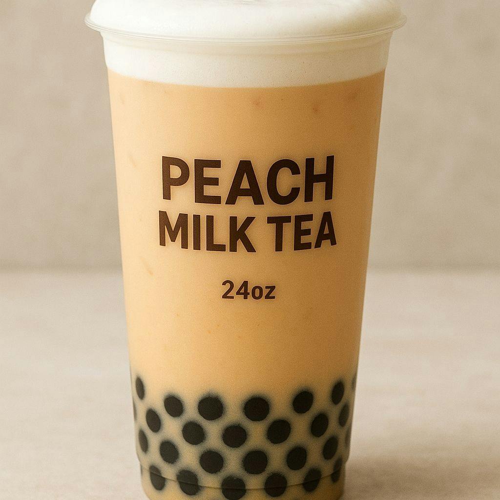 Peach Mile Tea from Sweet Haus in La Crosse, WI