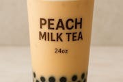 Peach Mile Tea from Sweet Haus in La Crosse, WI