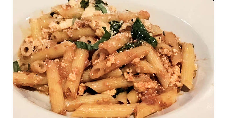 Penne Alla Puttanesca from Nonno's Ristorante Italiano in Madison, WI