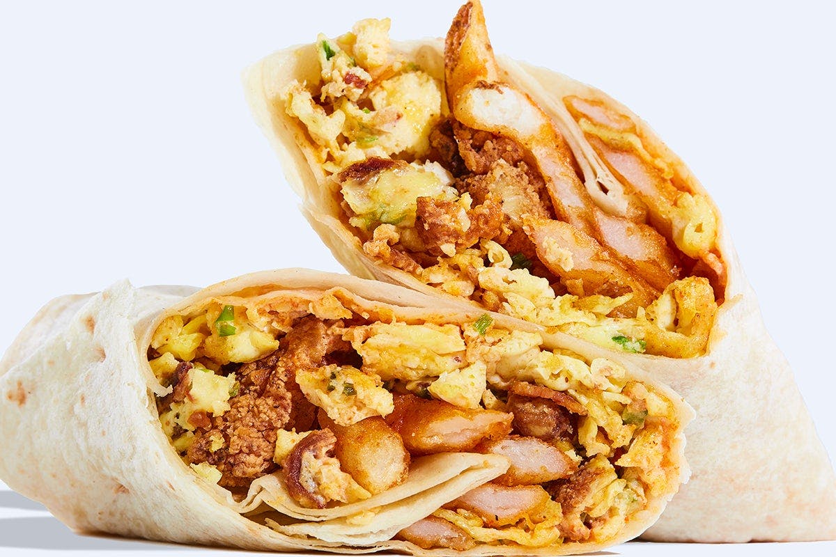 Breakfast Burrito from Daddy's Chicken Shack - Houston Heights in Houston, TX