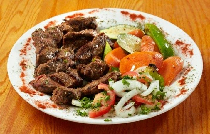 Beef Kabob from Palm Palace Restaurant in Ann Arbor, MI